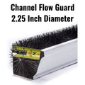 2.25 inch GutterBrush channel flow guard